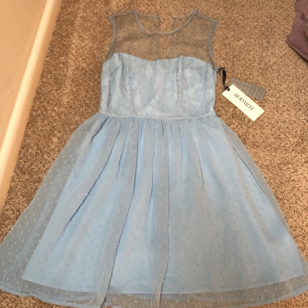 Rodarte for Target soft blue dress